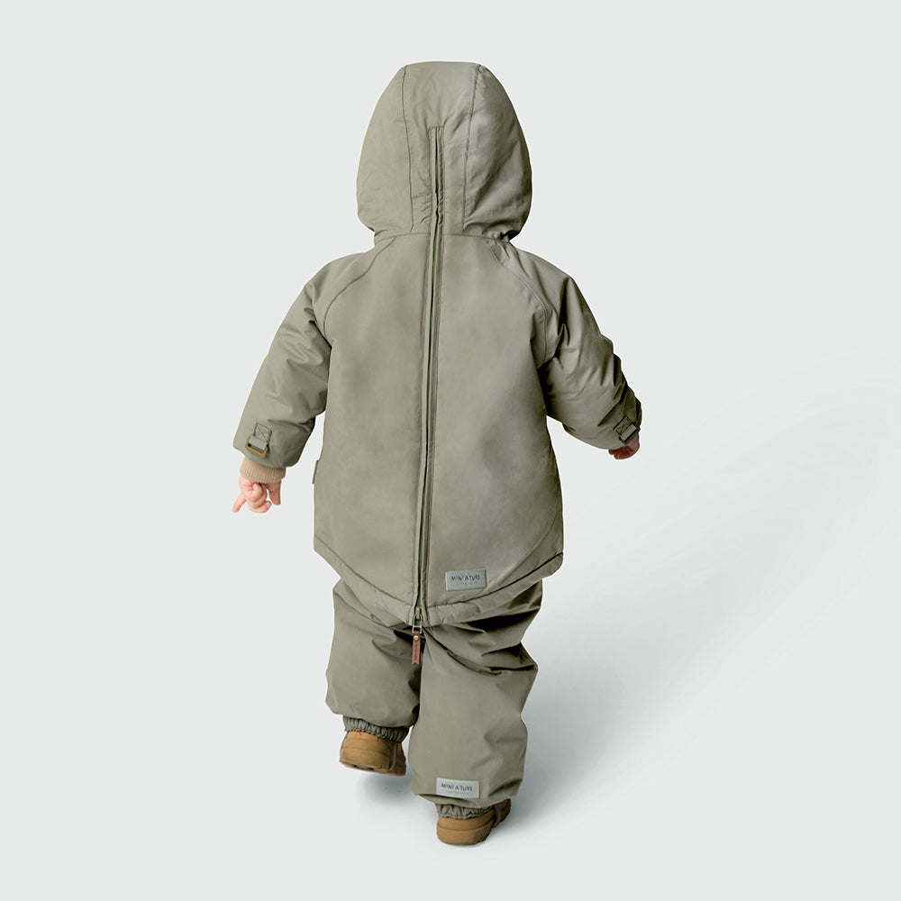 MATBABYWEN fleeceforet vinter anorak. GRS
