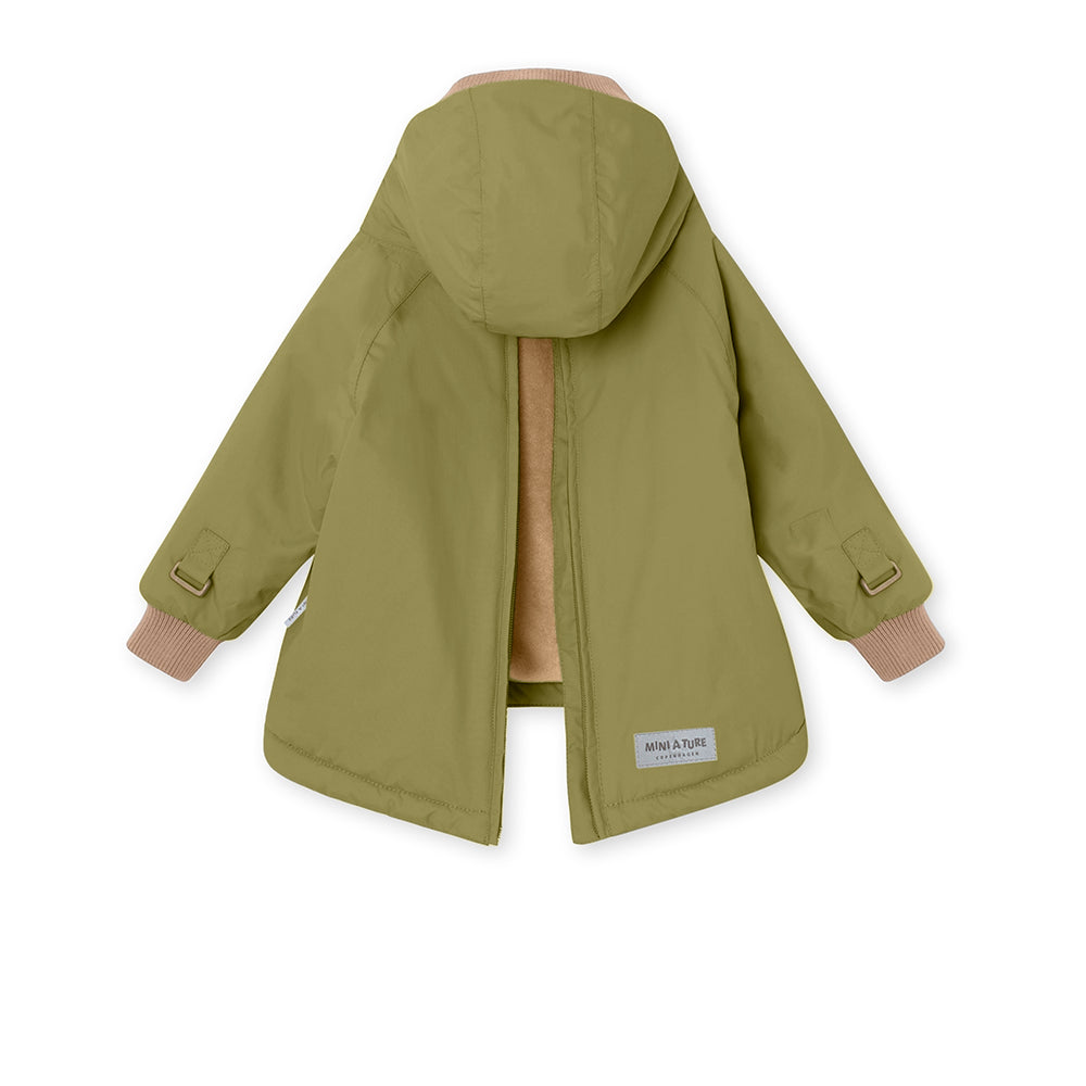 MATBABYWEN fleeceforet vinter anorak. GRS
