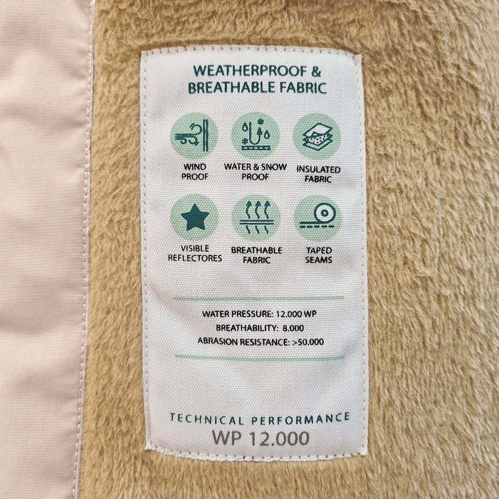 MATWANG fleeceforet vinterjakke pels. GRS