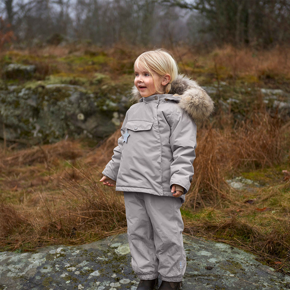 MATWANG fleeceforet vinterjakke pels. GRS