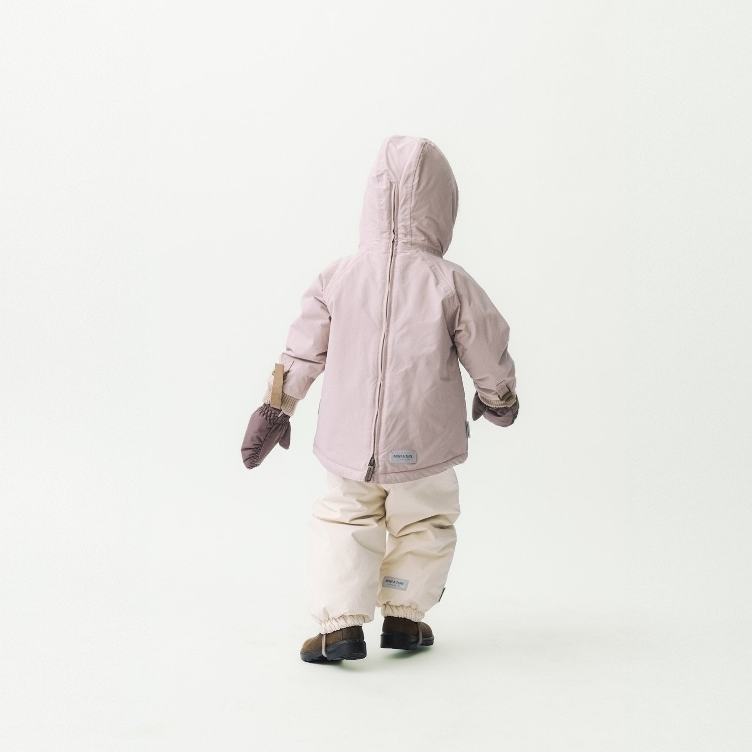 MATBABYWEN fleeceforet vinter anorak. GRS