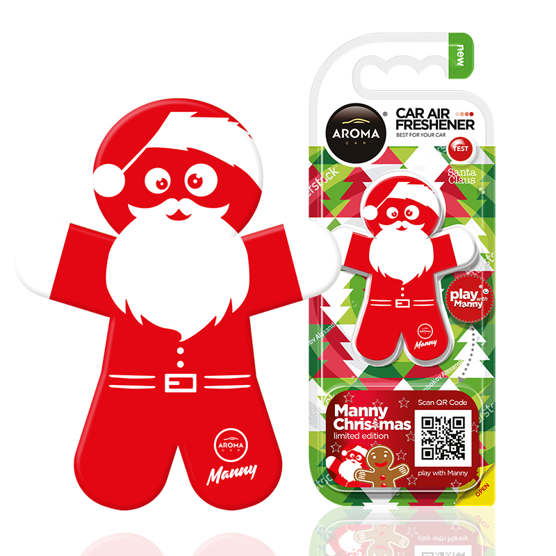 AromaCar Manny Santa Claus