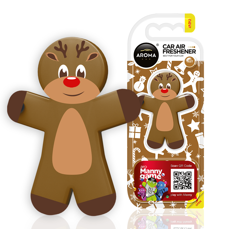 AromaCar Manny Reindeer