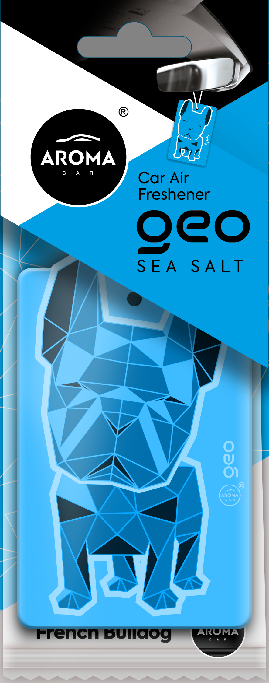AromaCar Geo Dog Sea Salt