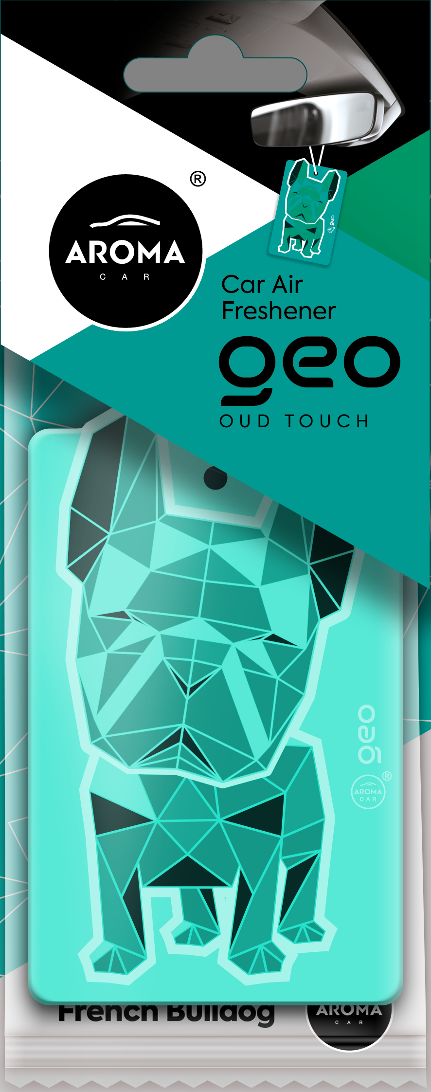 AromaCar Geo Dog Oud Touch