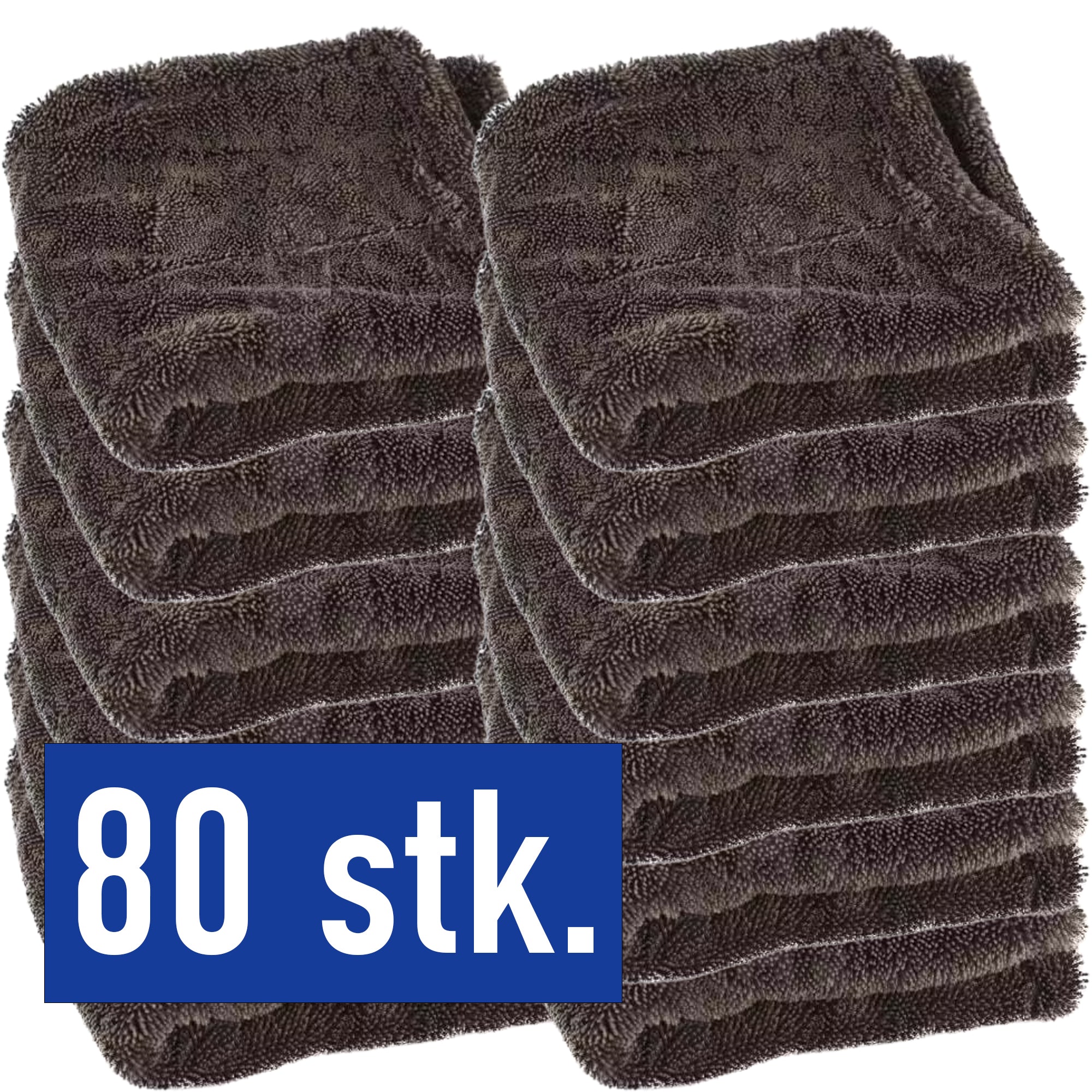 Auto Glanz Double Twist Mini Microfiber Håndklæde (40x40 cm) (80 stk)