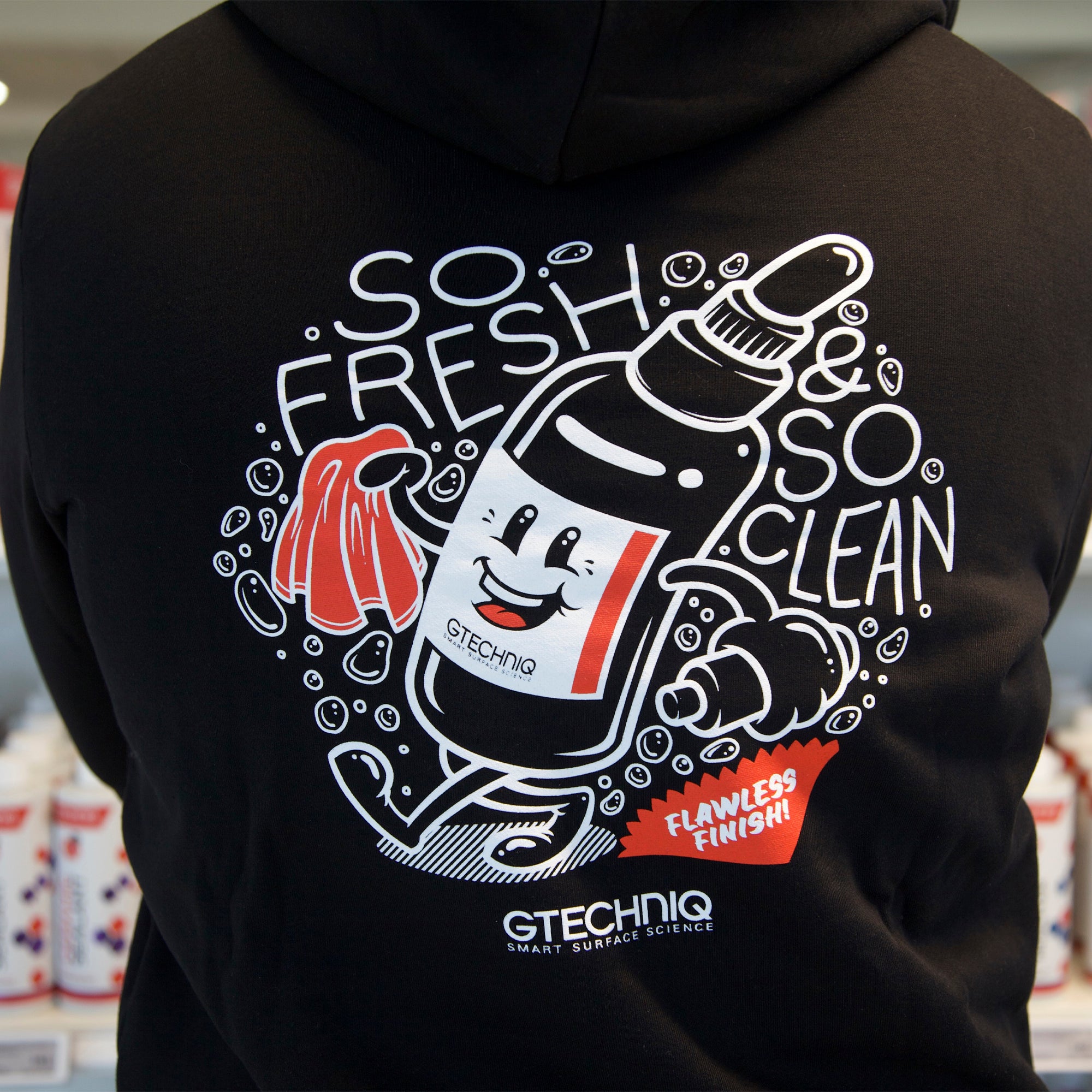 Gtechniq So Fresh Hoodie, Black