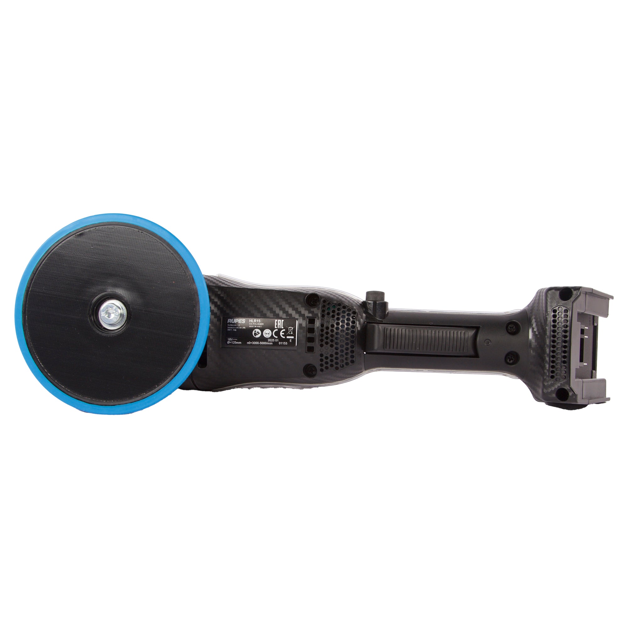 Rupes HLR15 Dual Action Batteri Polermaskine (15 mm udsving)