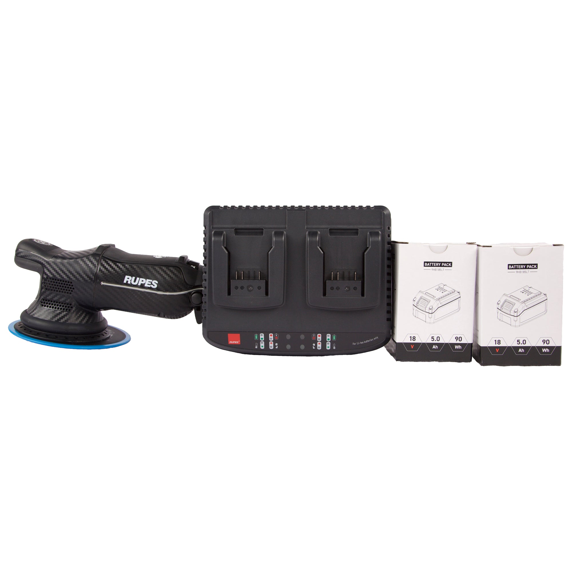 Rupes HLR21 Dual Action Batteri Polermaskine (21 mm udsving)