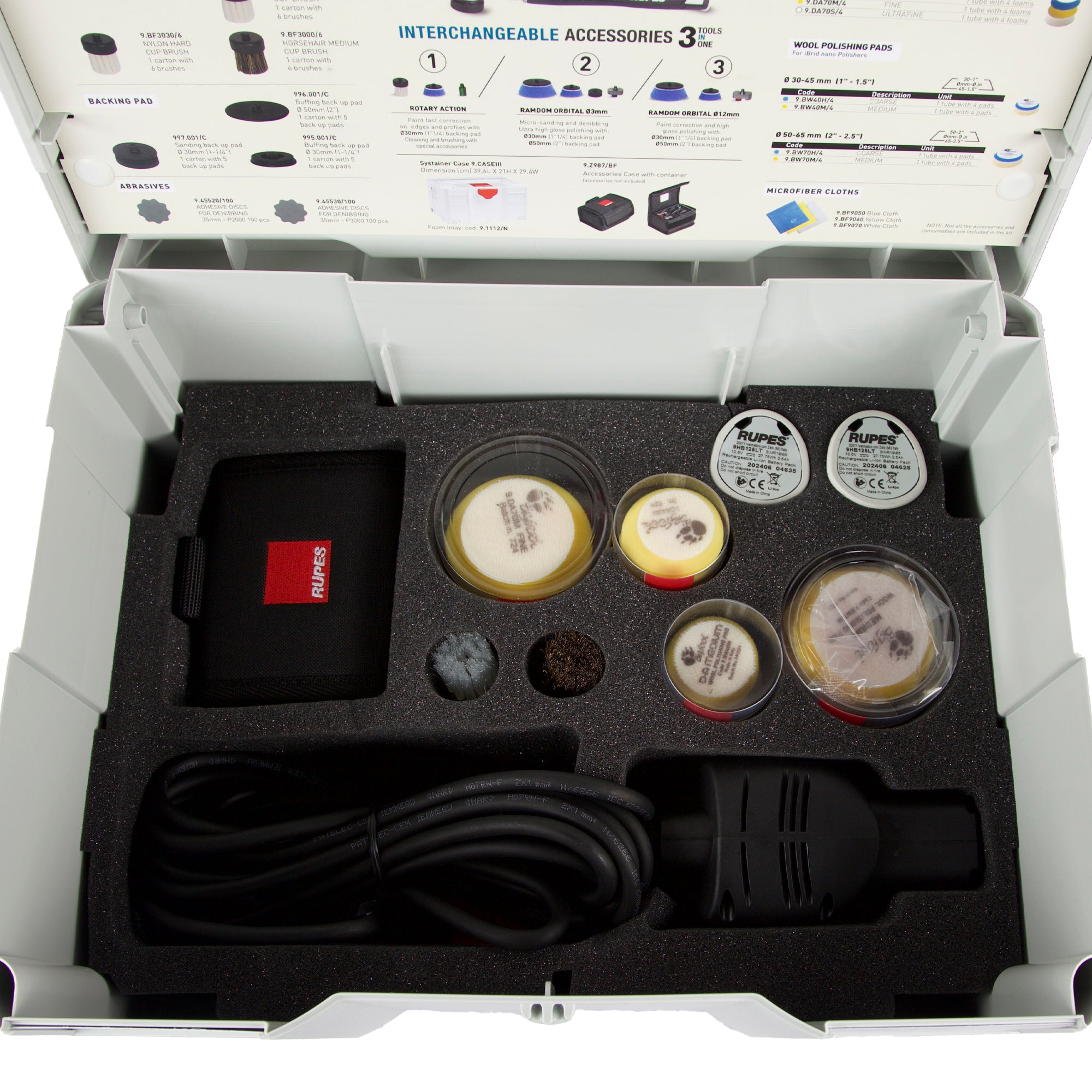 Rupes HR81M iBrid Short Neck LUX Kit