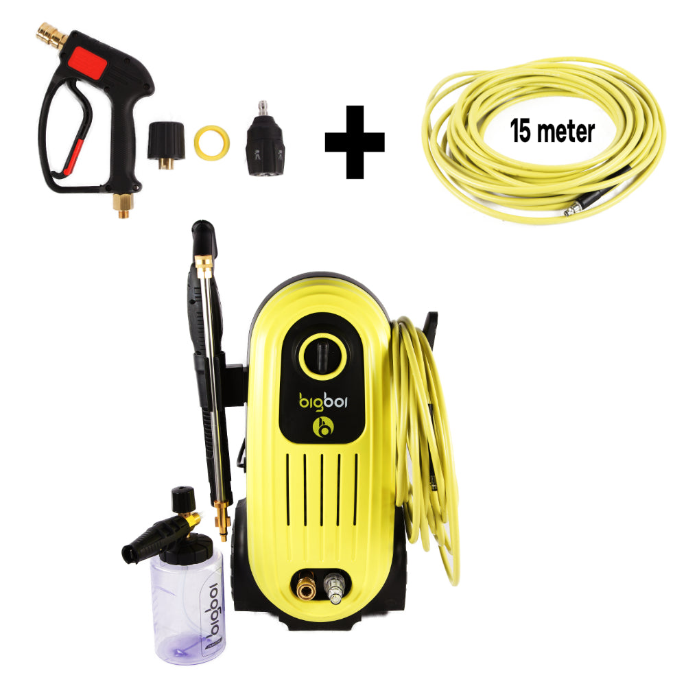 Bigboi WashR Flo Højtryksrenser Til Bilvask (2025 Model)