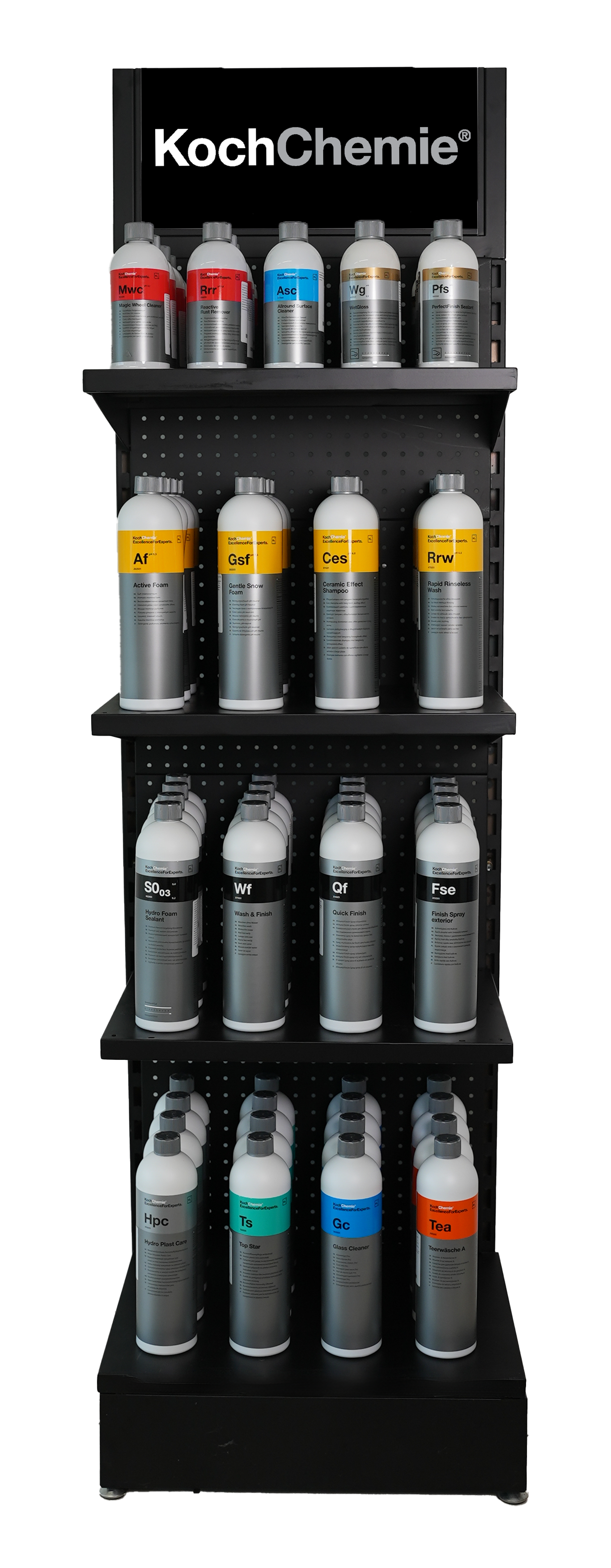 Koch Chemie Salgsdisplay