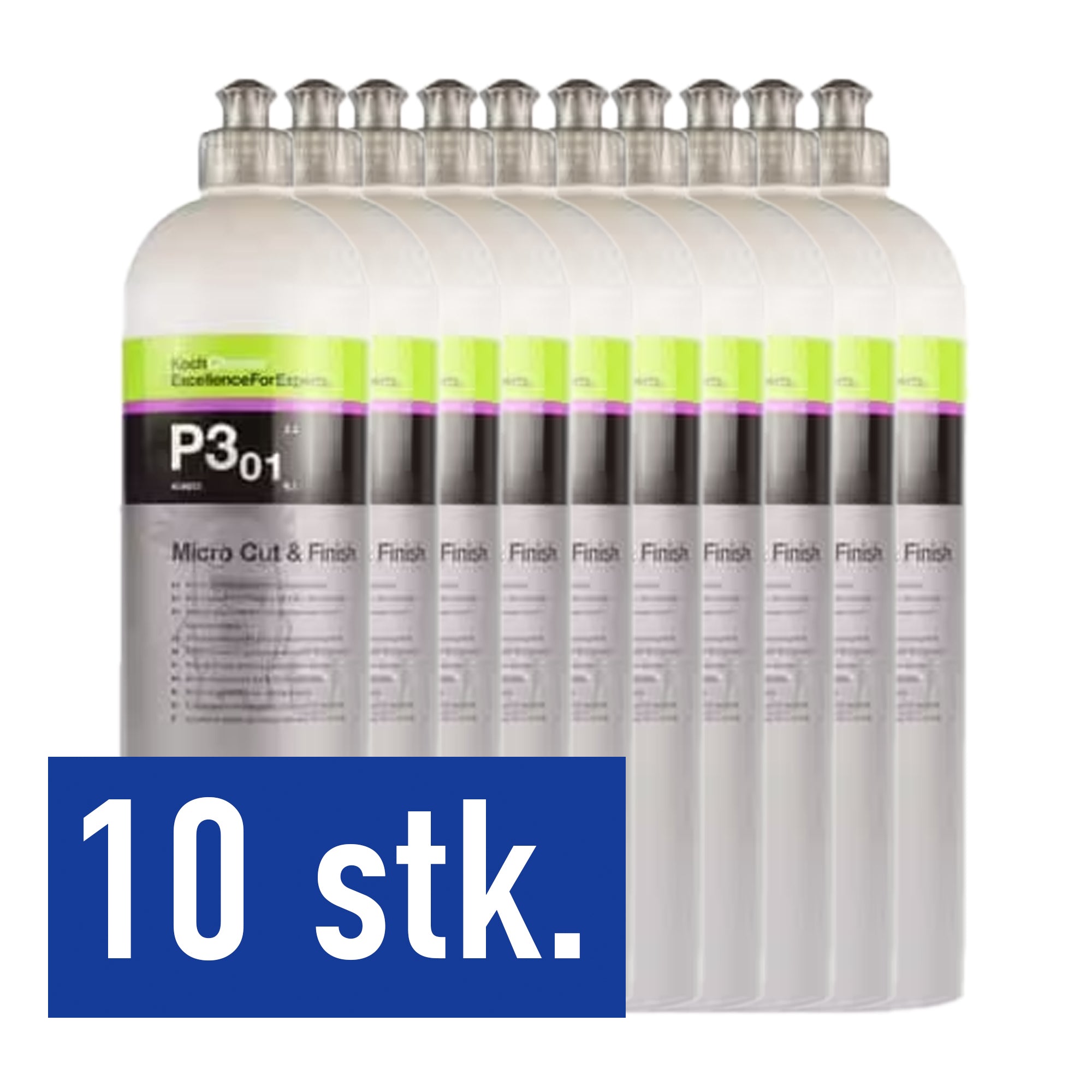 Koch Chemie P3.01 Fint Polermiddel Med Lakforsegler (10 stk)