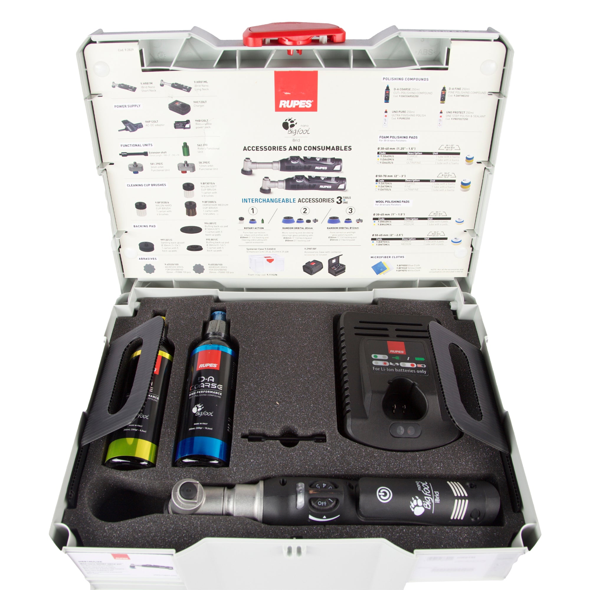 Rupes HR81M iBrid Short Neck LUX Kit