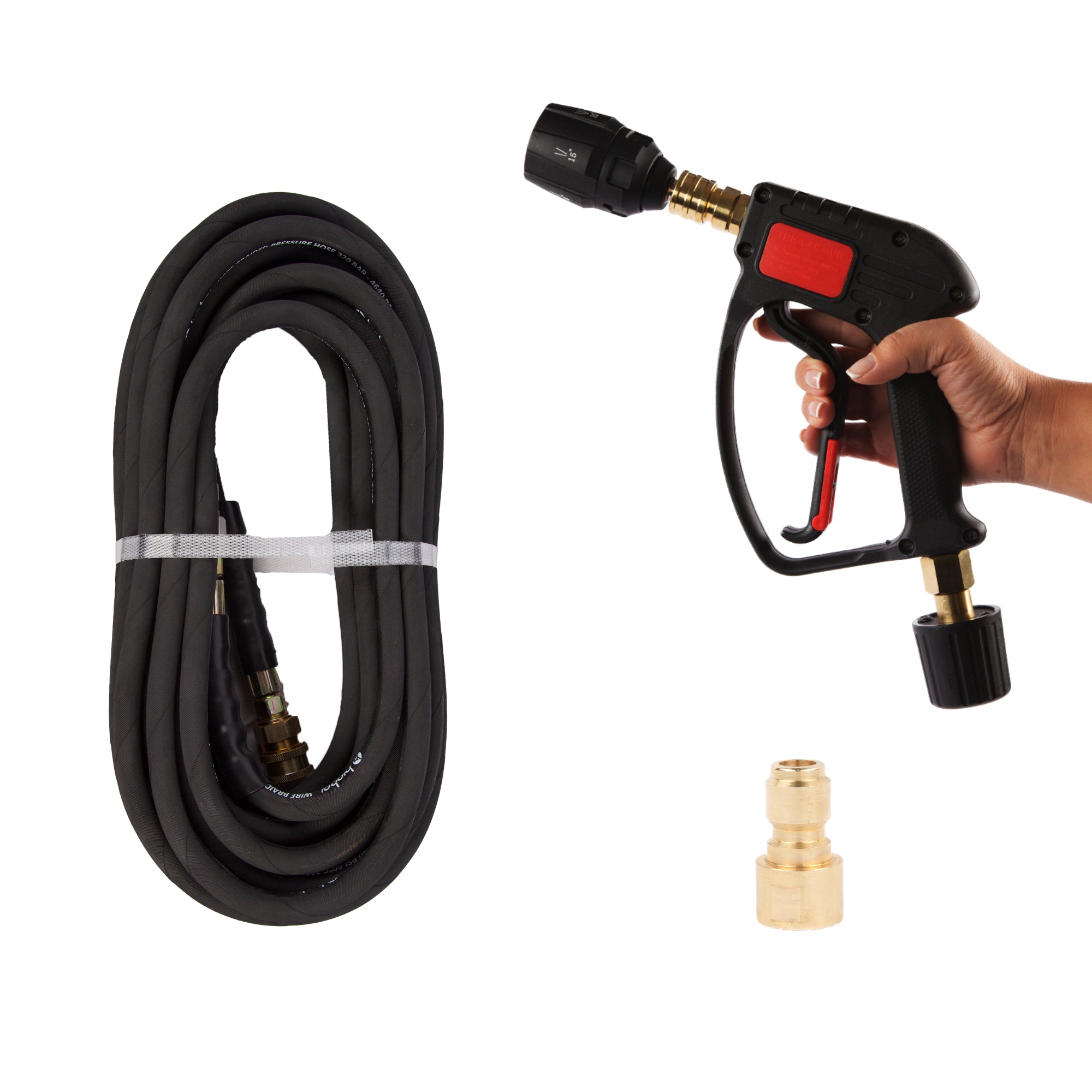 Bigboi 13 meter blød slange til WashR Flo/Pro