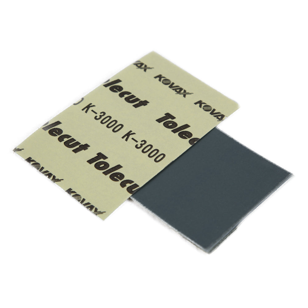 Kovax Tolecut Stick-On P3000 (5 stk Sort)