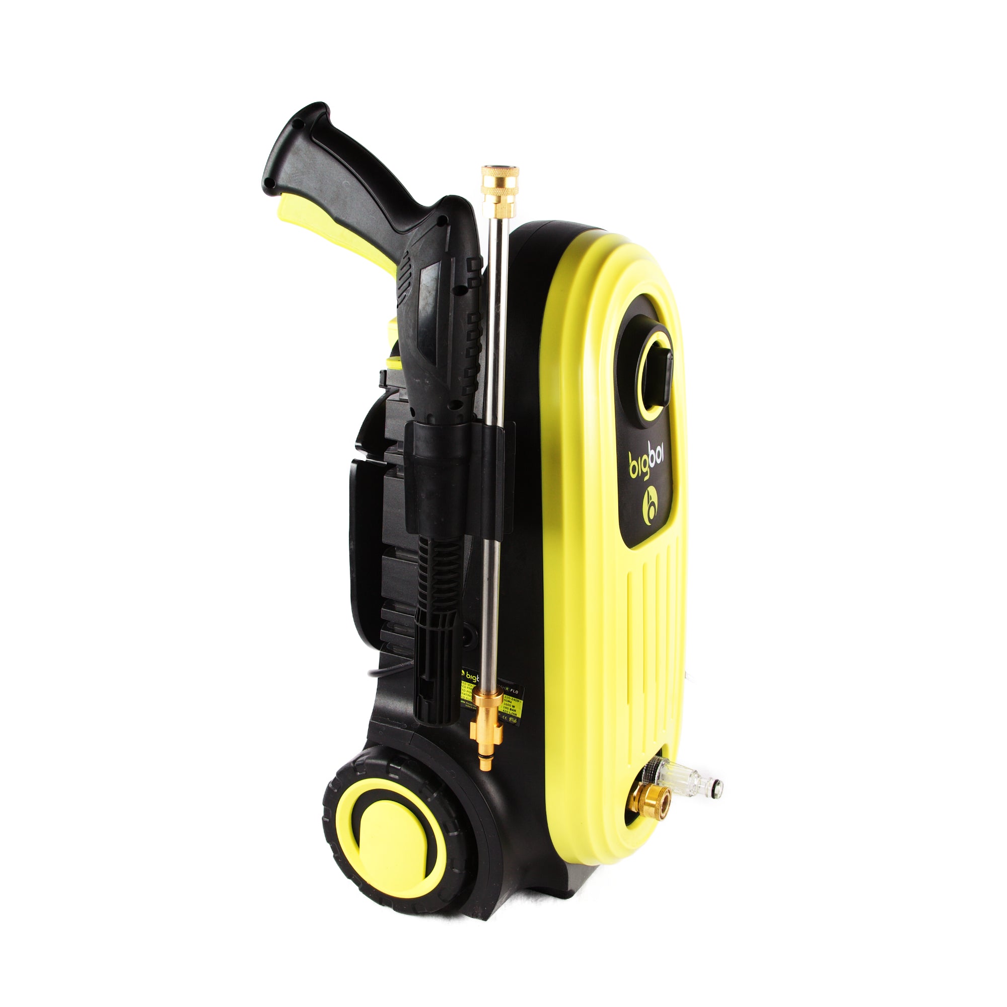 Bigboi WashR Flo Højtryksrenser Til Bilvask (2025 Model)