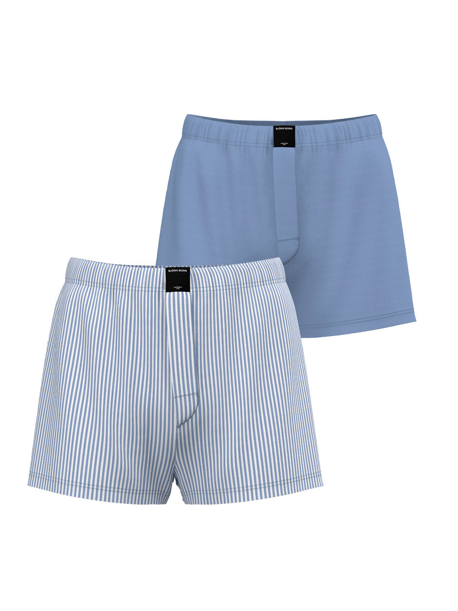 Bomulds Stretch Woven Underbukser 2 pak.