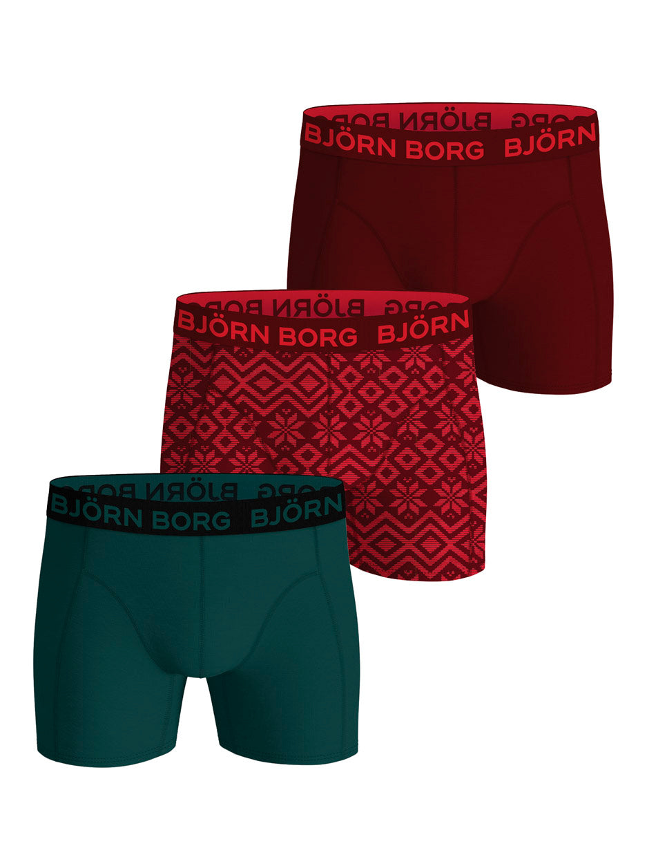 Bomulds Stretch Underbukser 3 pak.