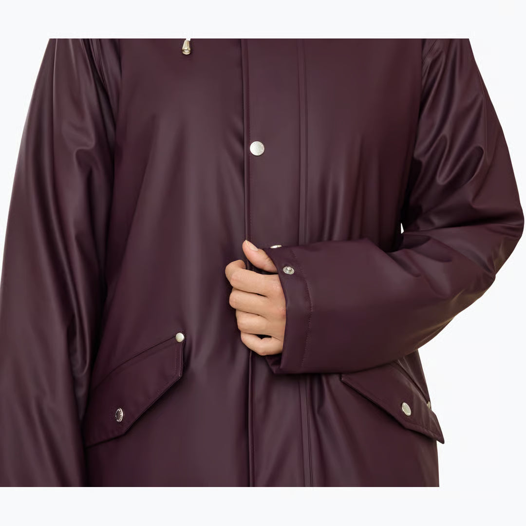 Pile Lined PU Foret Regnjakke