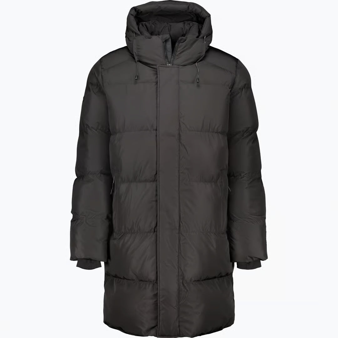 Hooded Puffer Lang Vinterjakke