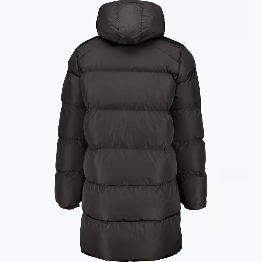 Hooded Puffer Lang Vinterjakke