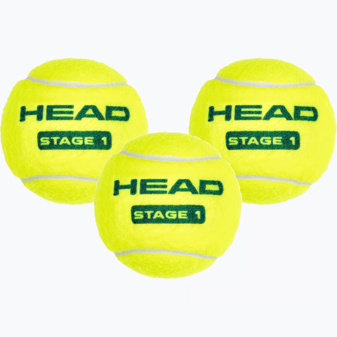 Stage 1 Tennisbold 3 stk.