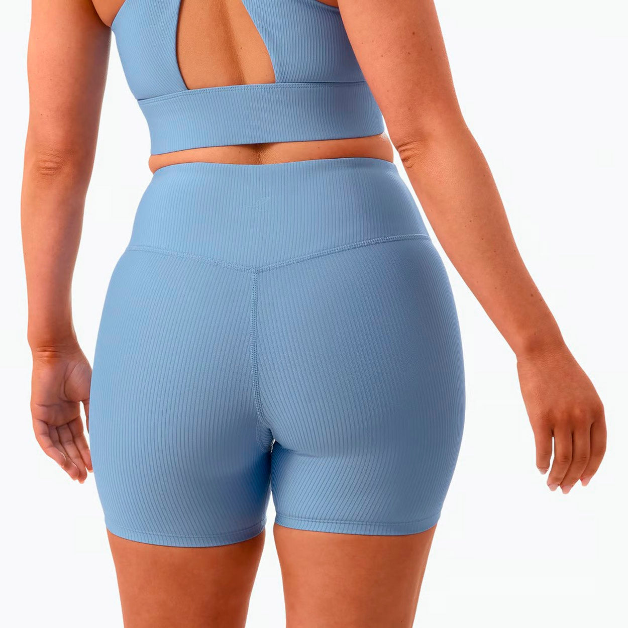 SIMONE RIBBED KORTE TIGHTS