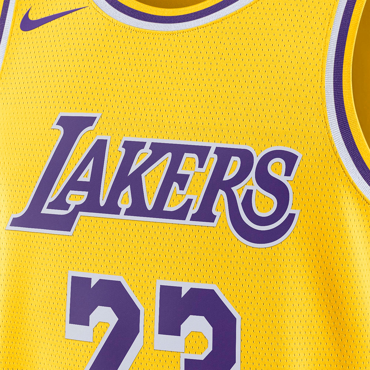 LOS ANGELES LAKERS ICON EDITION BASKETBALLTRØJE