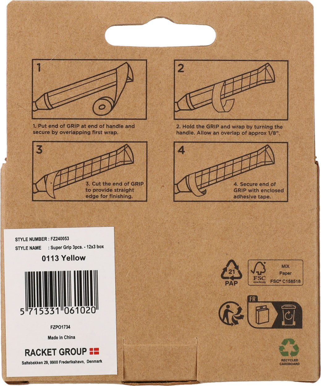 SUPER GRIP, GREB TIL KETCHER, 3 PAK