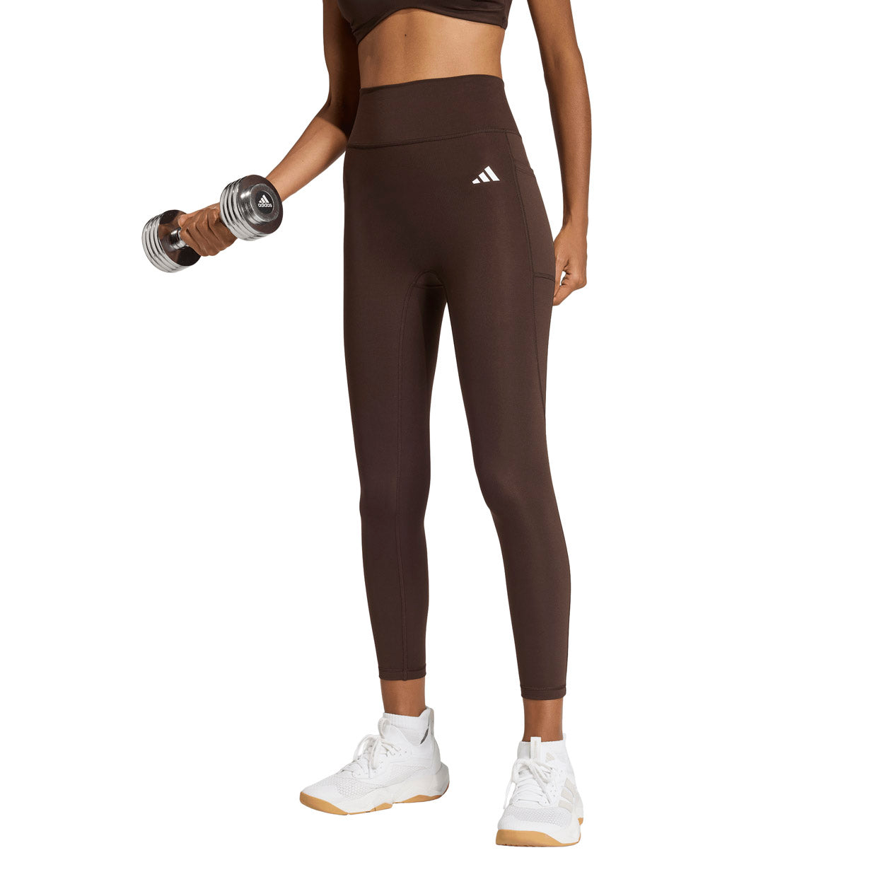 Optimé Essentials No Front Rise Seam 7/8 Trænings Tights