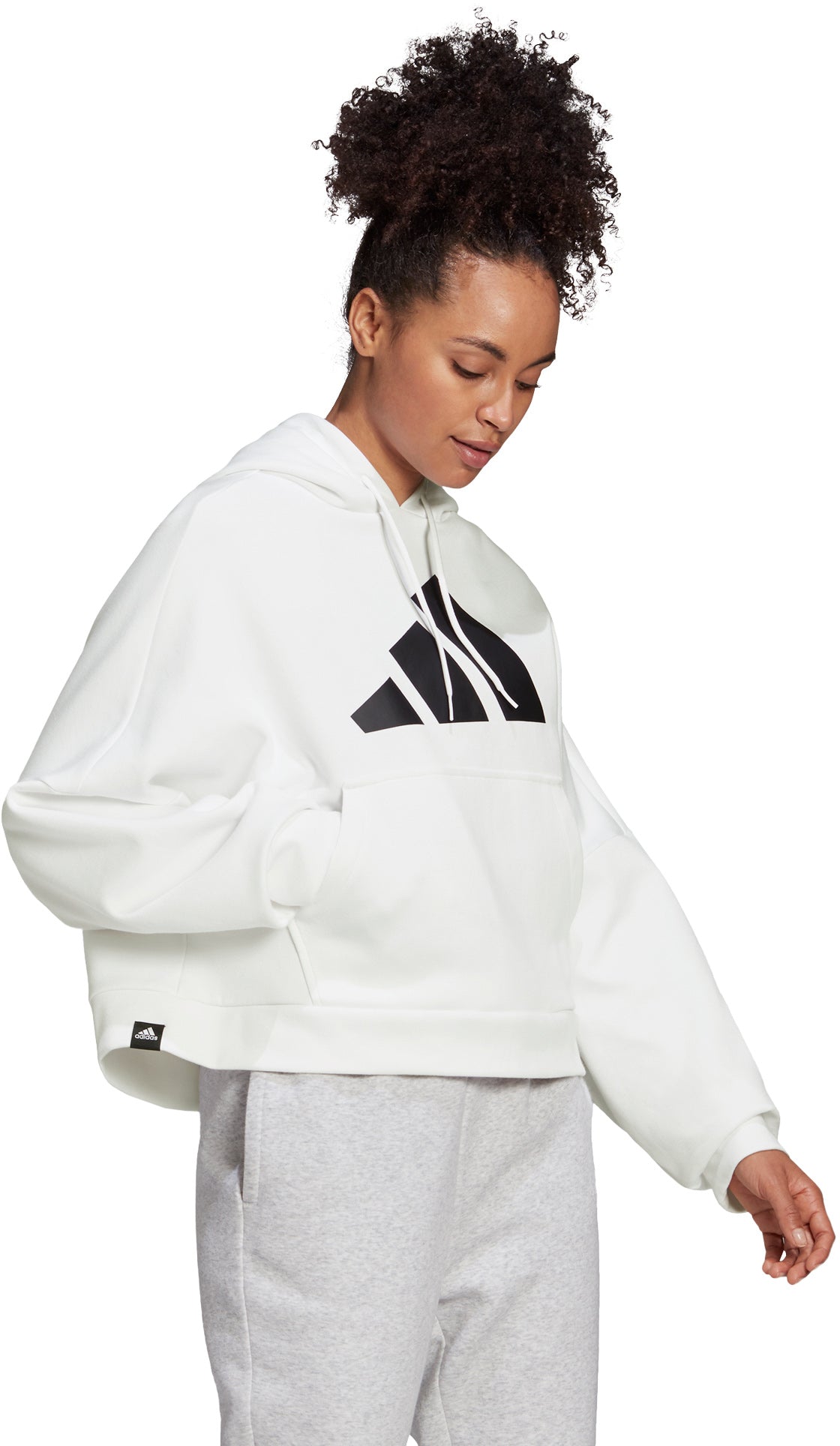 Back Zip Graphic hættetrøje