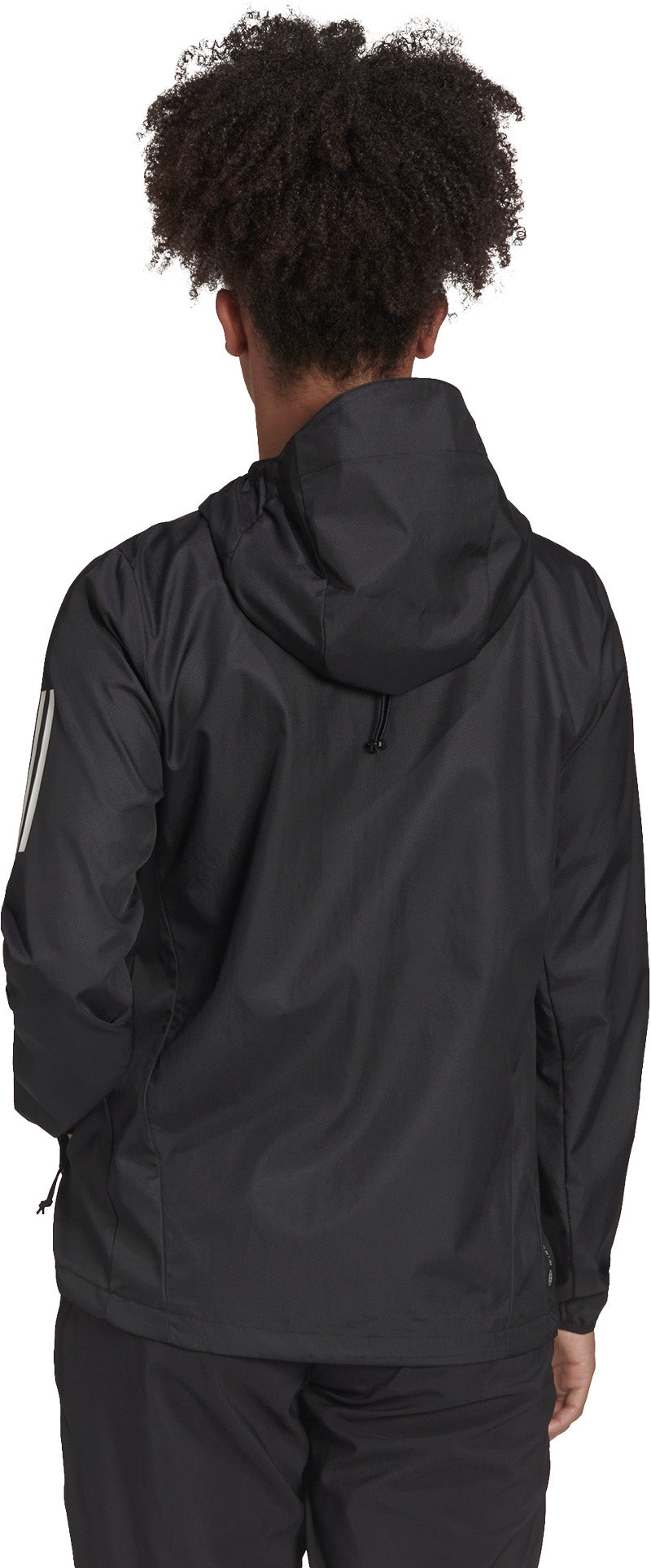 Own the Run Hooded Running windbreaker