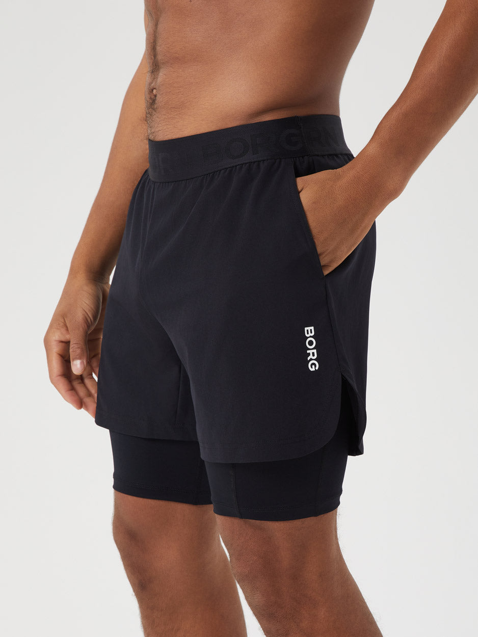 Borg 2 in 1 Shorts