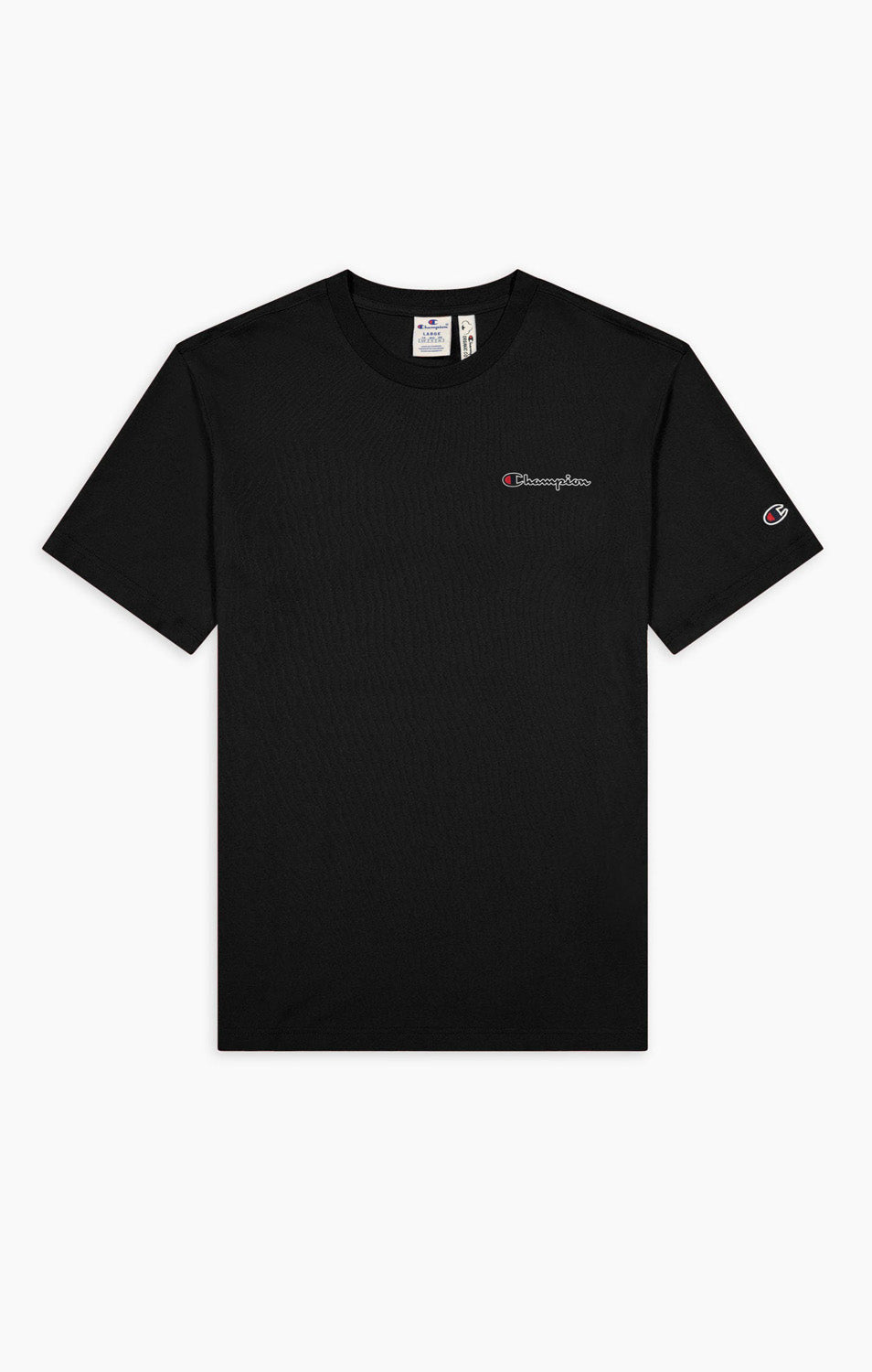 Organic Cotton Blend Small Script Logo T-shirt