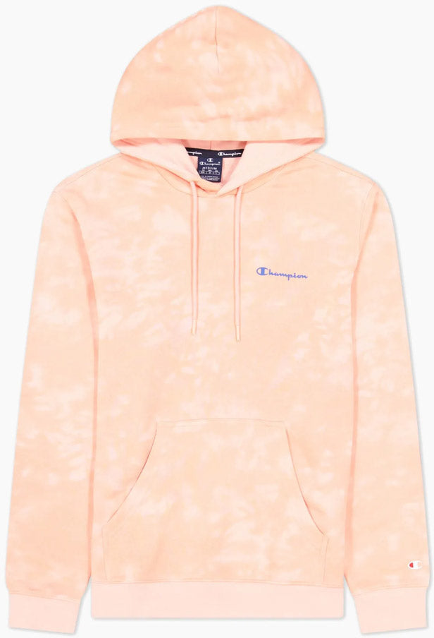 Tie-Dye Small Script Logo hættetrøje