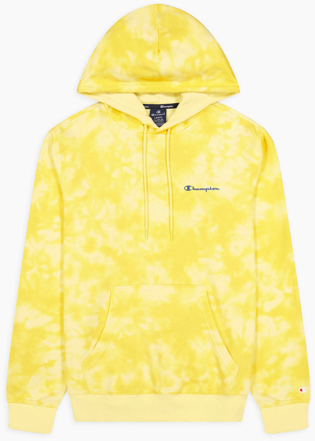 Tie-Dye Small Script Logo hættetrøje