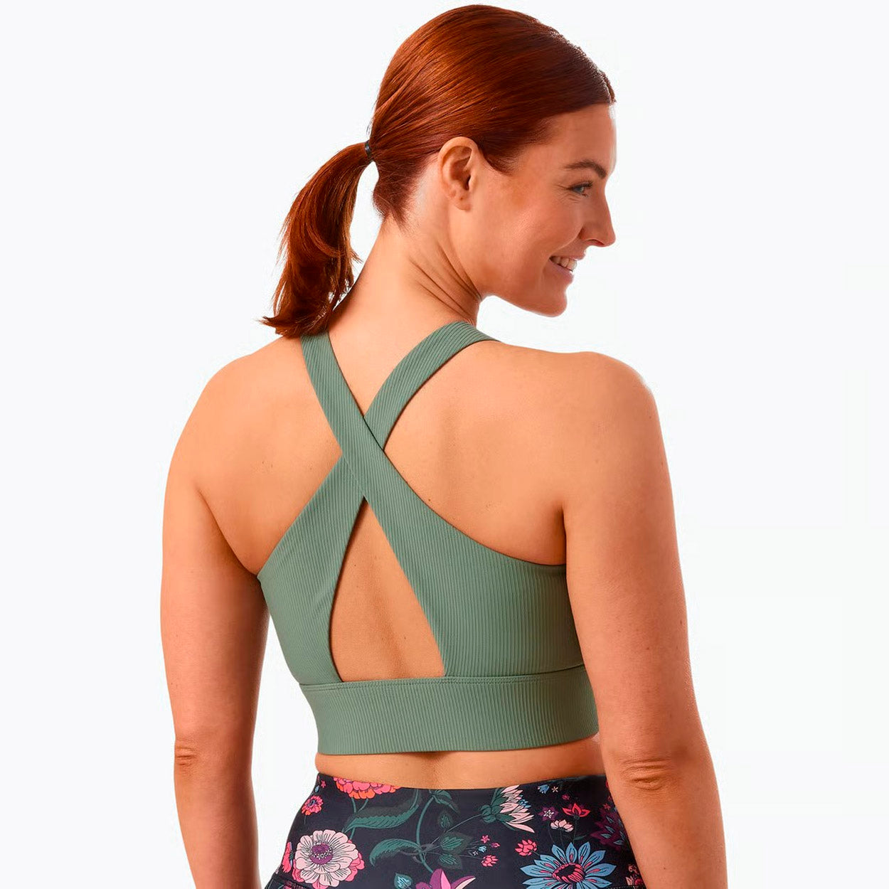 SIMONE RIBBED SPORTS BH