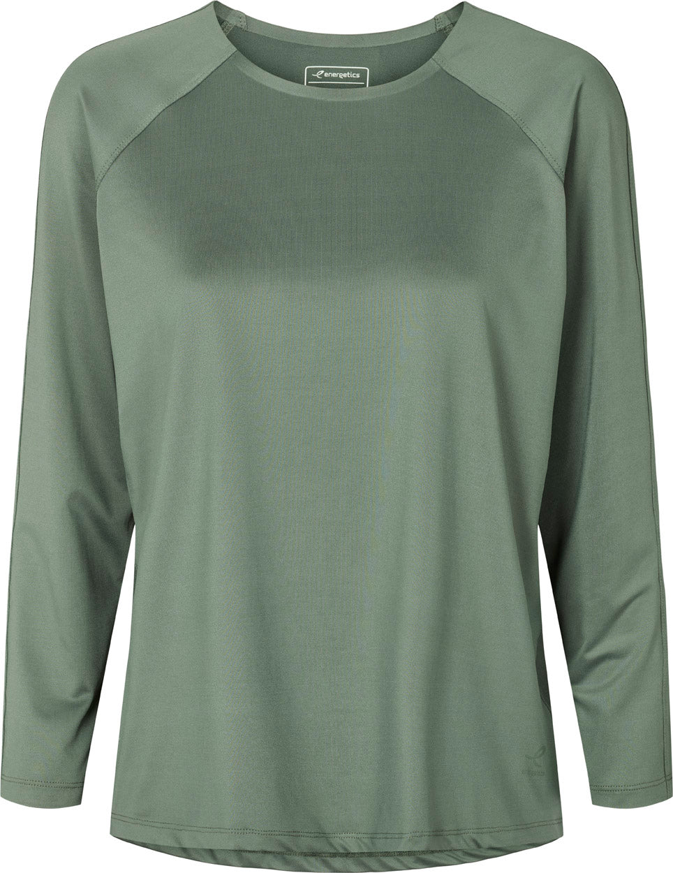 Boat Neck Langærmet Trænings T-shirt