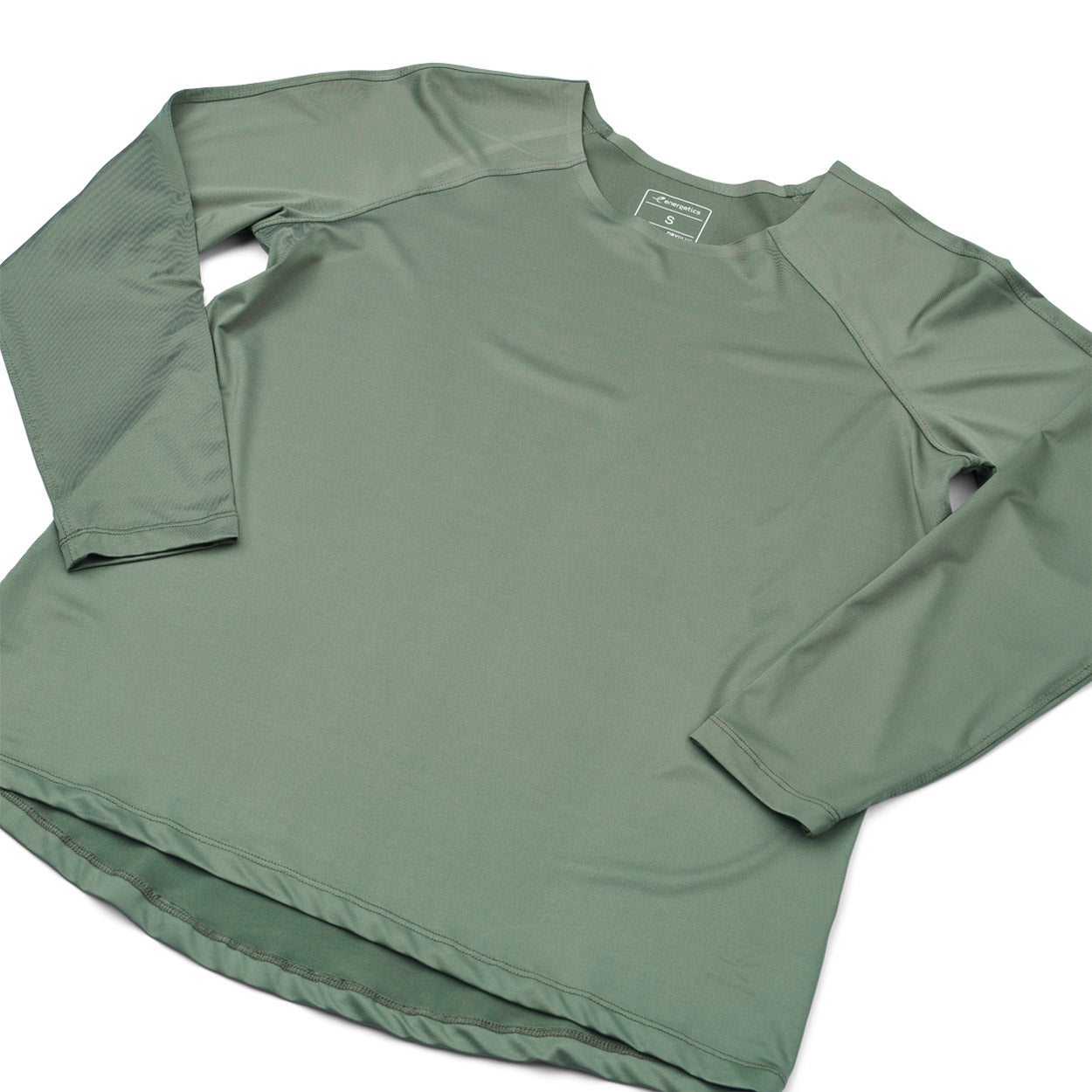 Boat Neck Langærmet Trænings T-shirt