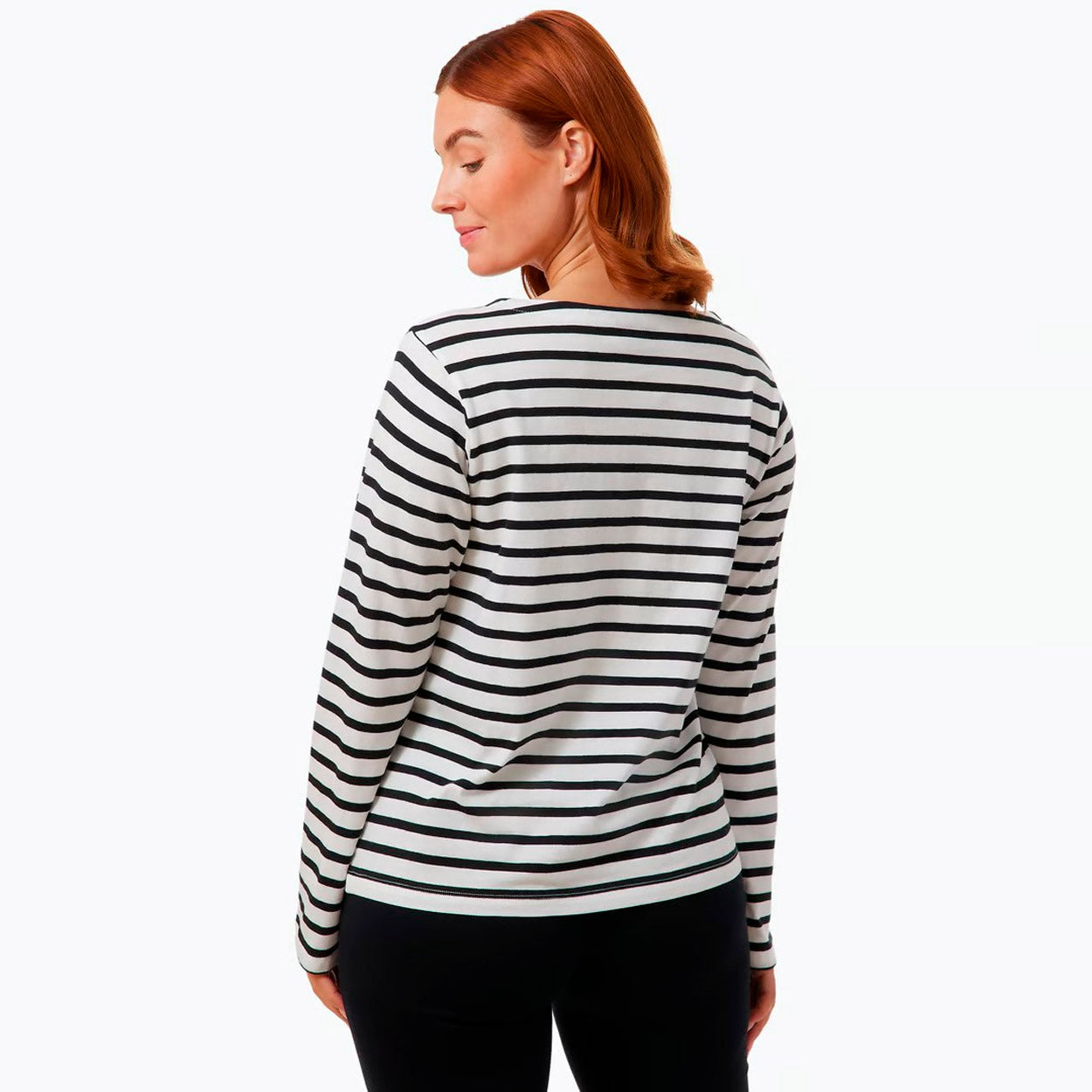 Rosa Langærmet T-shirt