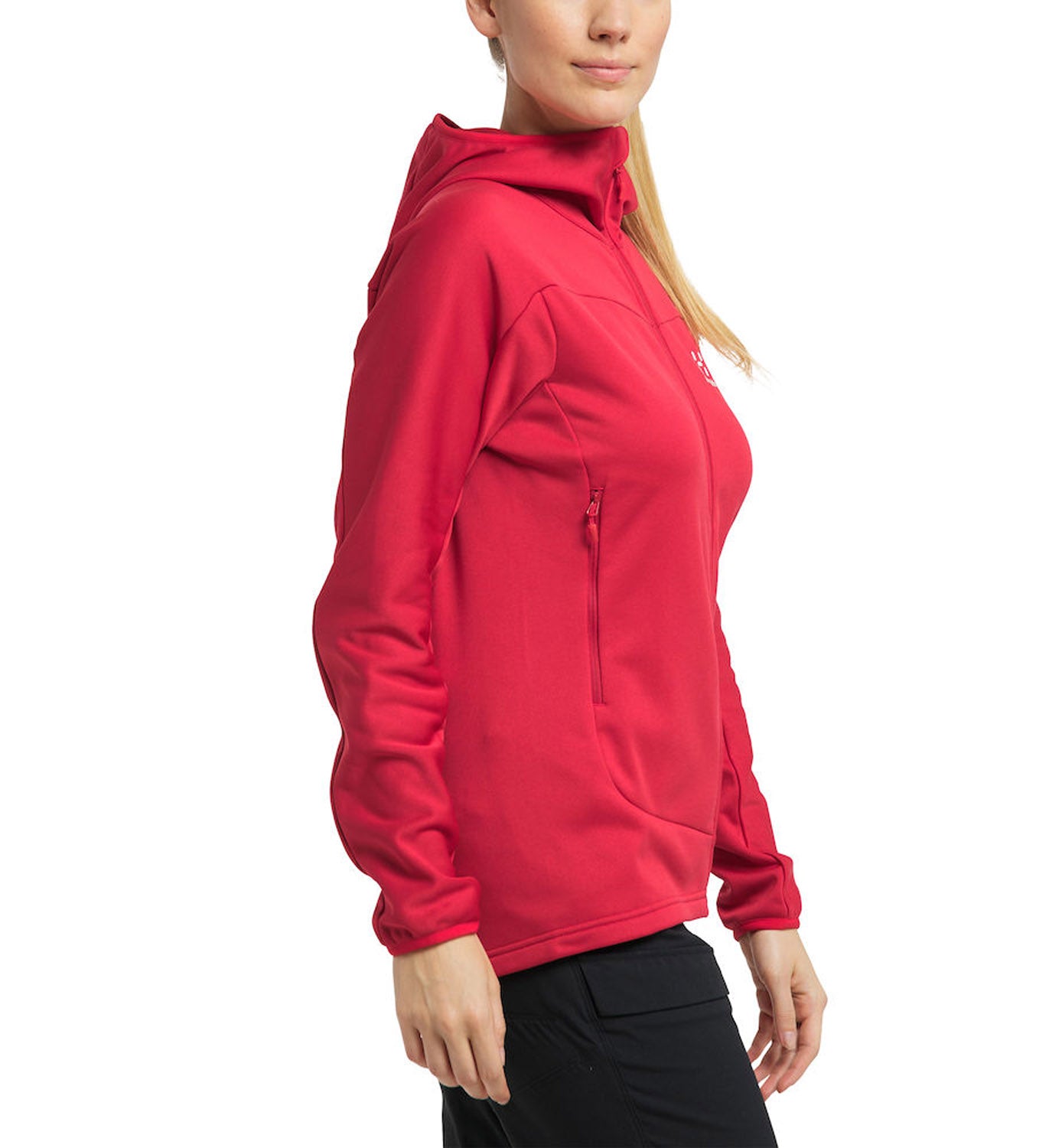 Frost Mid Hood fleecetrøje