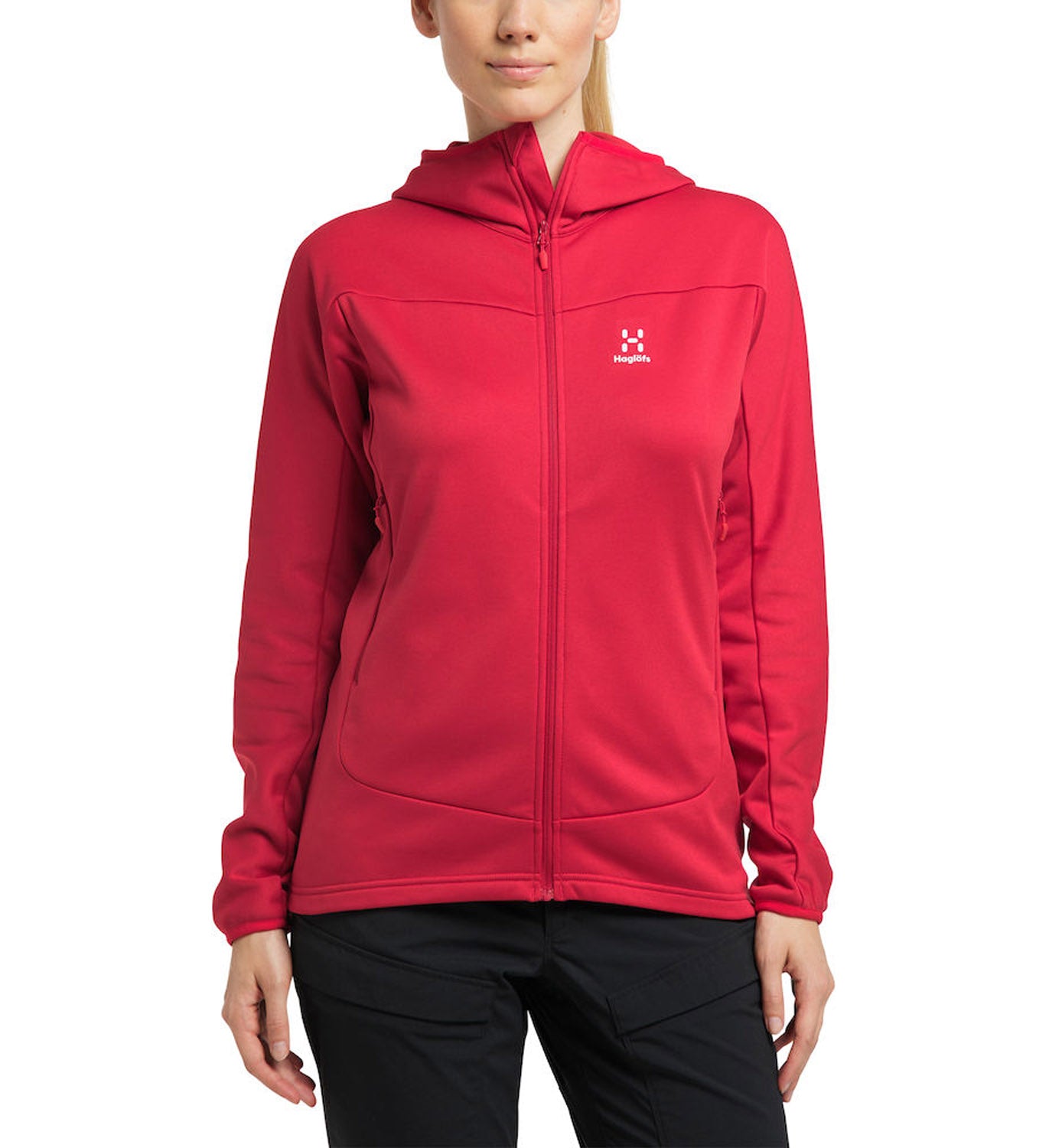 Frost Mid Hood fleecetrøje