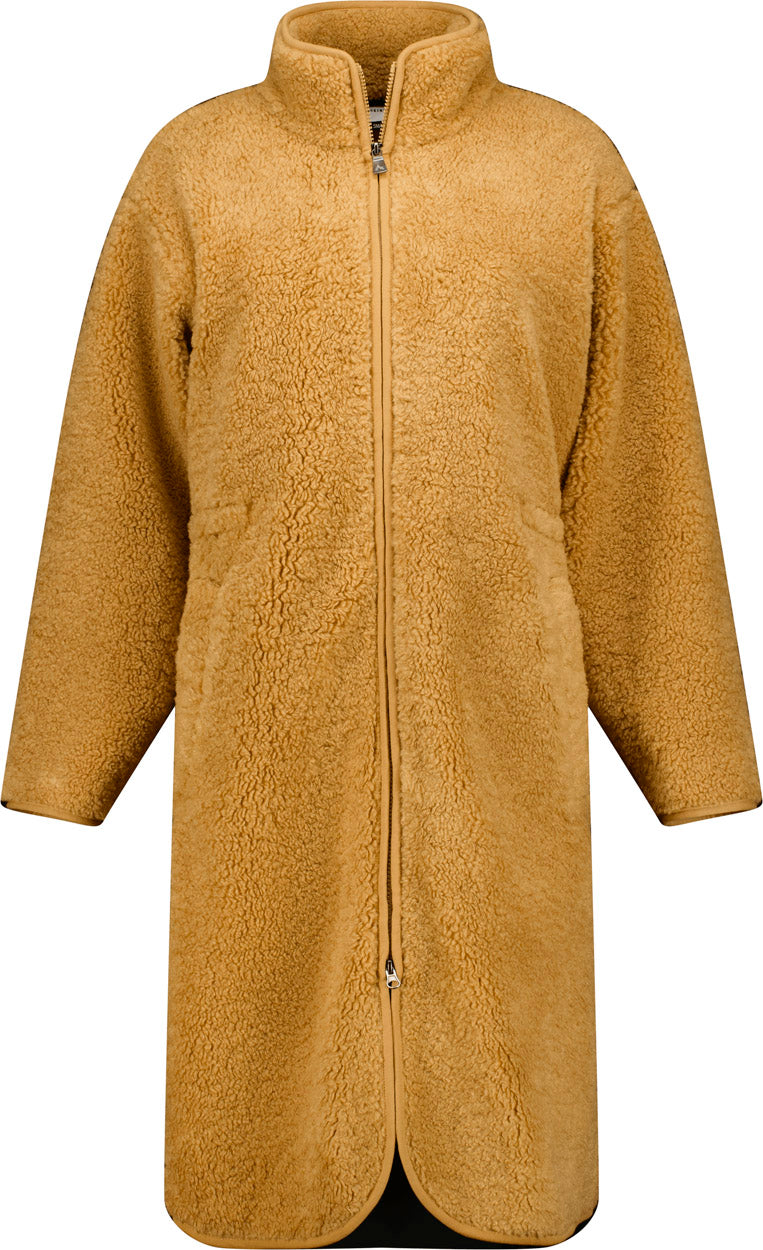 Edith Pile Lang Fleecejakke