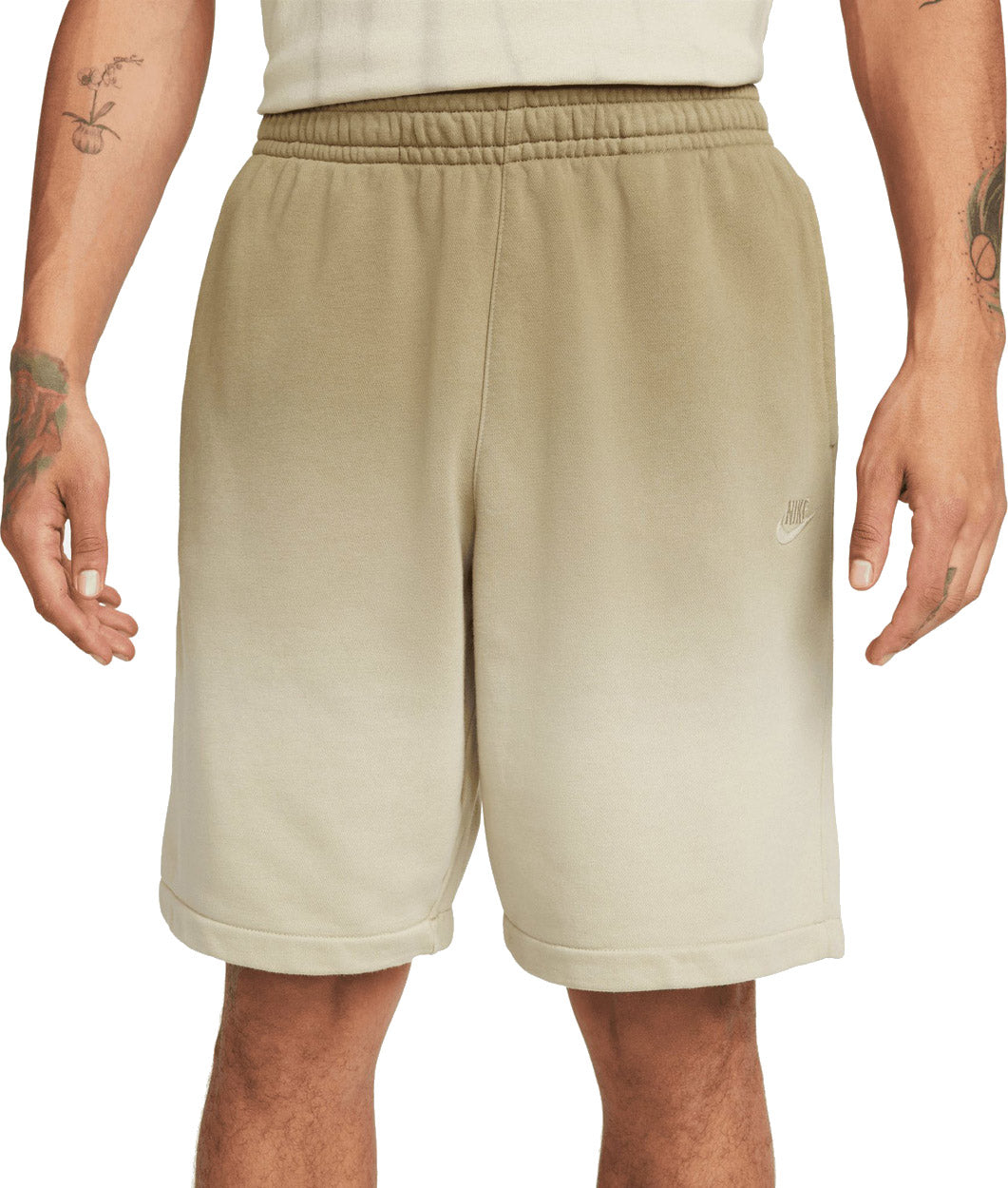 Club+ French Terry Dip Dyed shorts