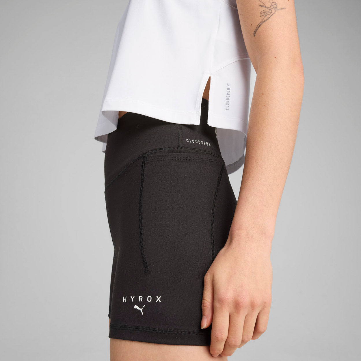 PUMA X HYROX CLOUDSPUN CROPTOP