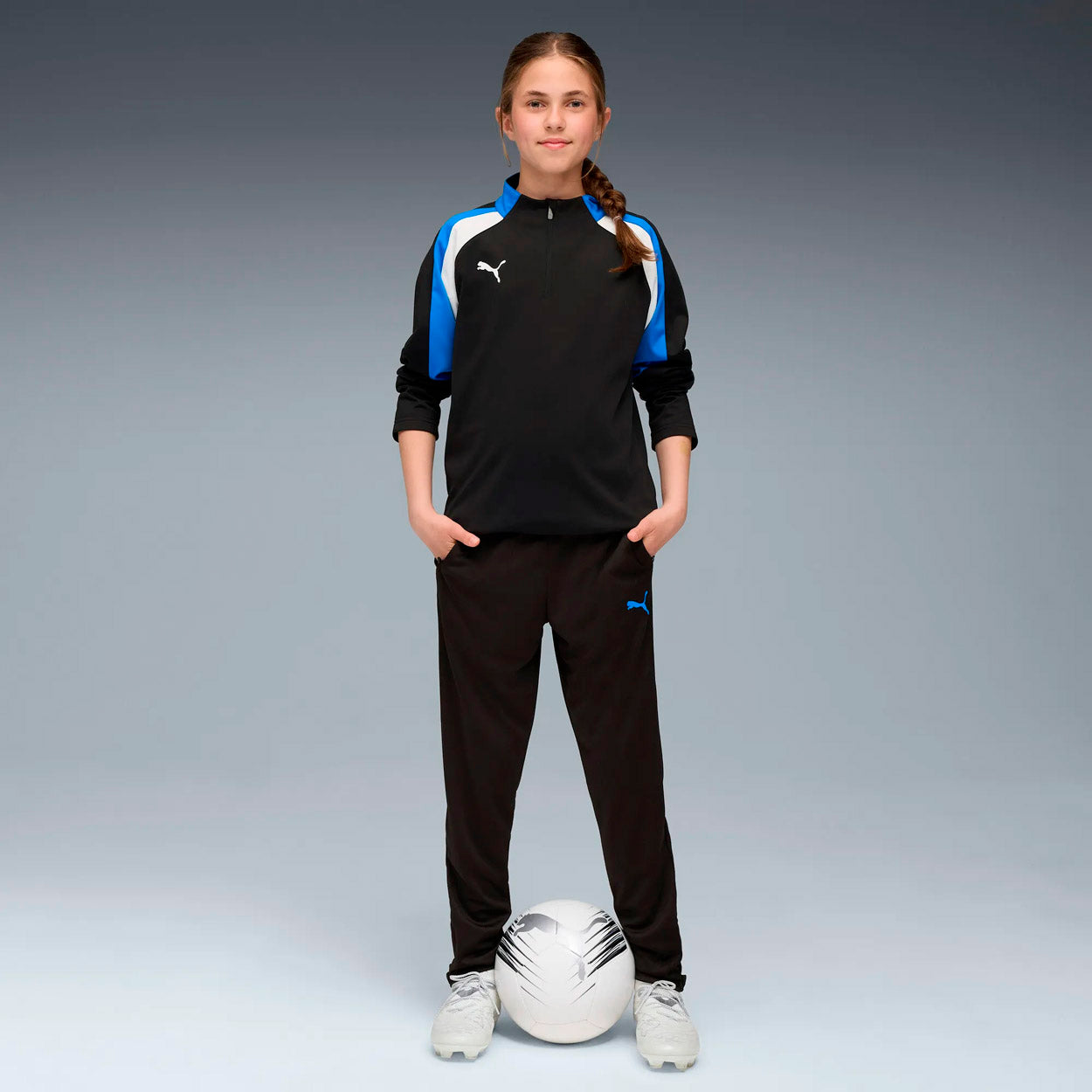 Individual Liga 1/4 Zip Trænings Trøje