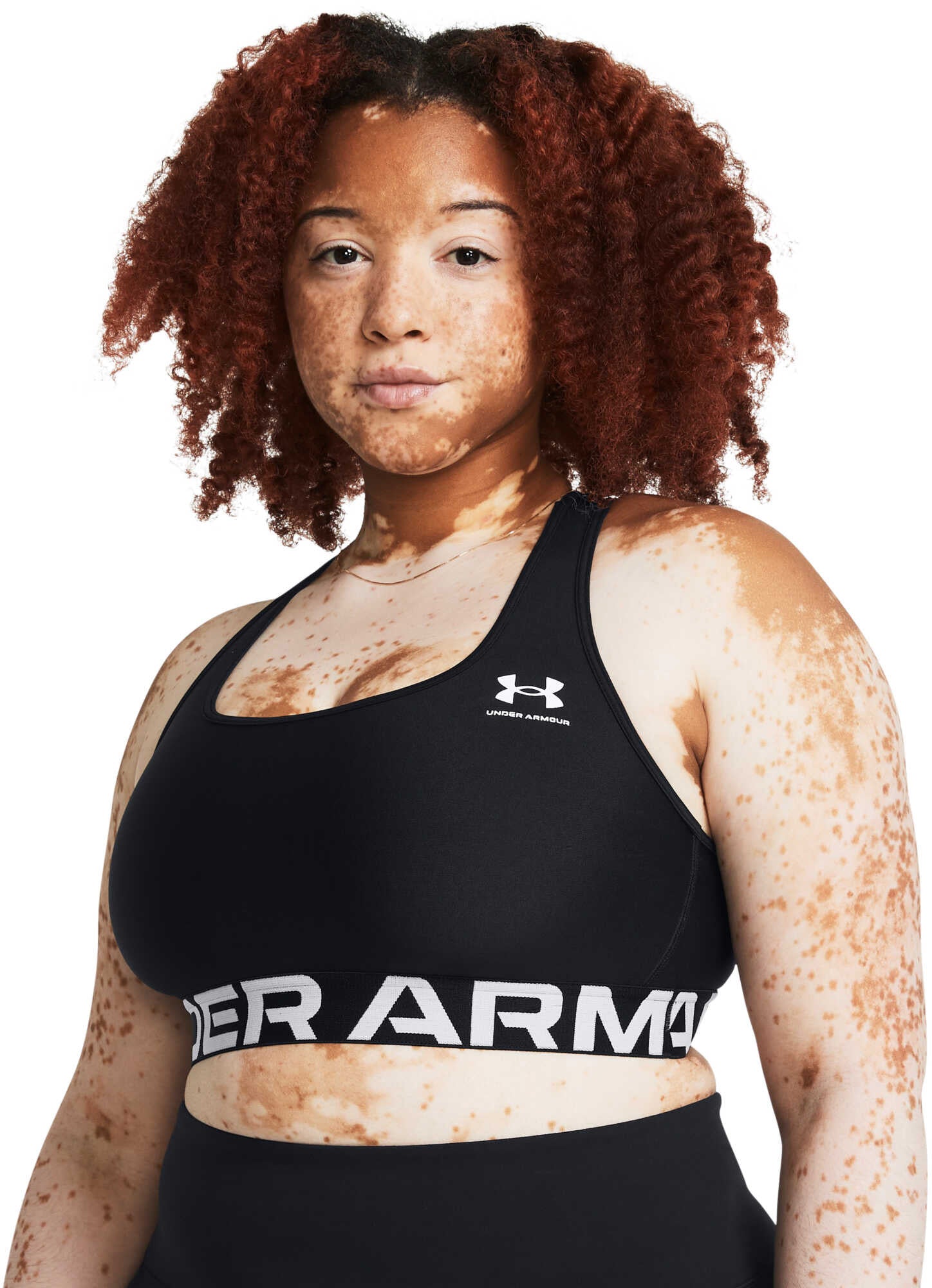 HeatGear Armour Mid Branded sports bh