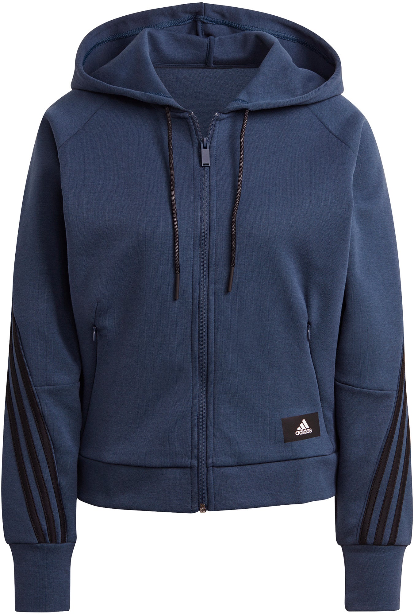 adidas Sportswear Wrapped 3-Stripes Full-Zip hættetrøje