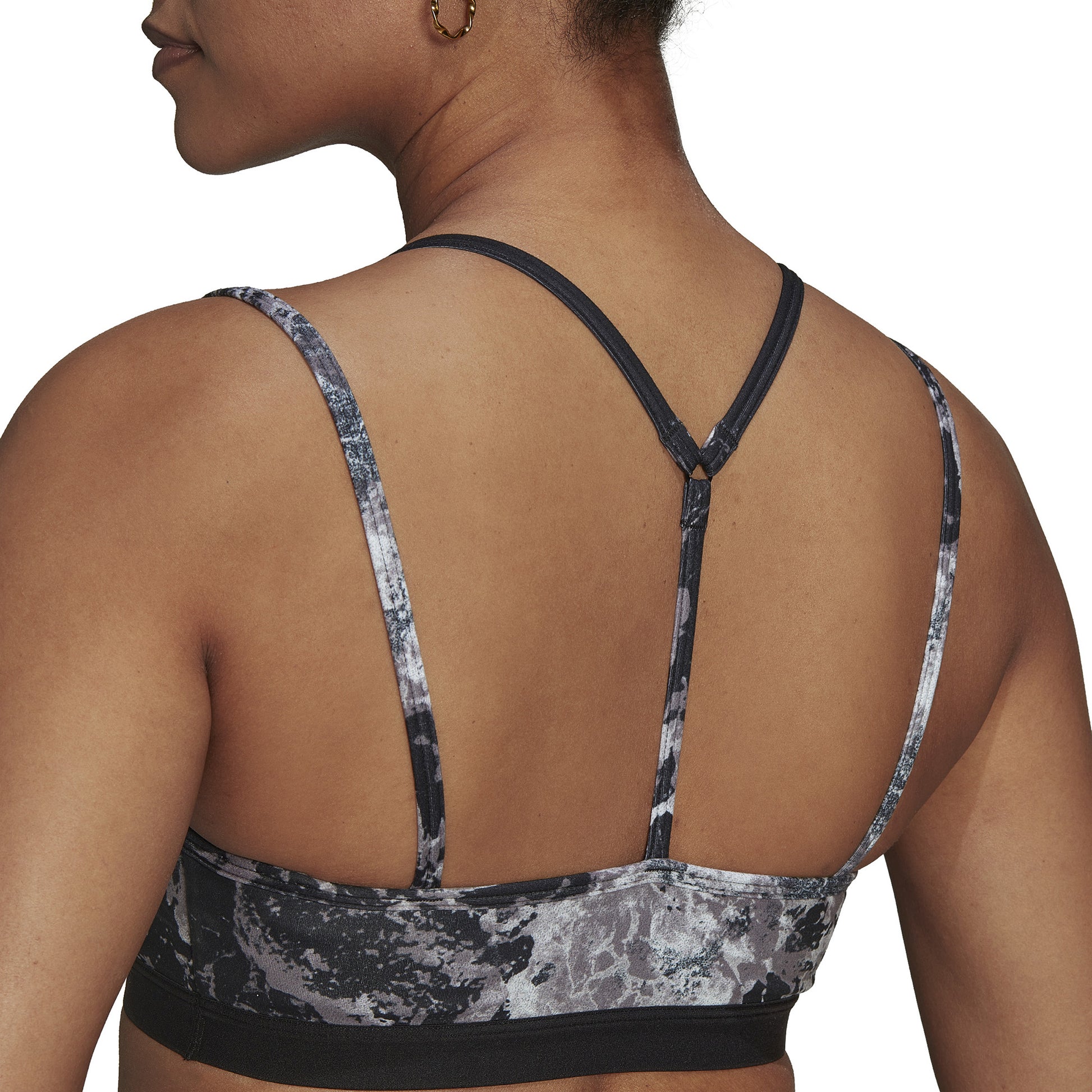 Yoga Essentials Studio Light-Support Allover Print sports bh